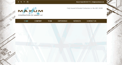 Desktop Screenshot of maxumhawaii.com